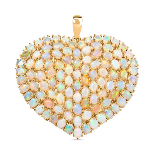 D'Joy AA natürlicher, äthiopischer Welo Opal Anhänger - 11,12 ct. image number 0