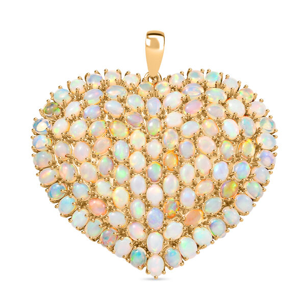 D'Joy AA natürlicher, äthiopischer Welo Opal Anhänger - 11,12 ct. image number 0