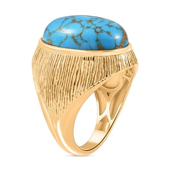 EverTrue blauer T&uuml;rkis Ring - 10,79 ct. image number 4