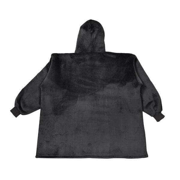 Doppellagiger Decken-Kapuzenpullover, dunkelgrau image number 3