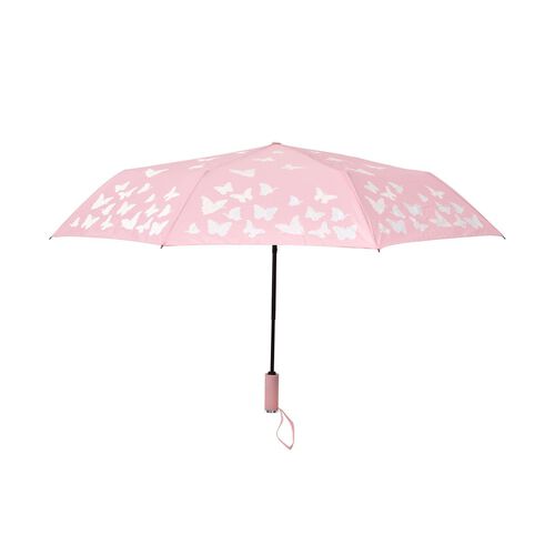 Farbwechselnder Regenschirm, rosa image number 0
