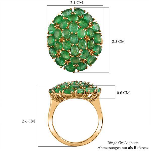 Kagem sambischer Smaragd Ring - 5,18 ct. image number 7