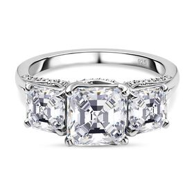 Moissanit Ring - 4,68 ct.