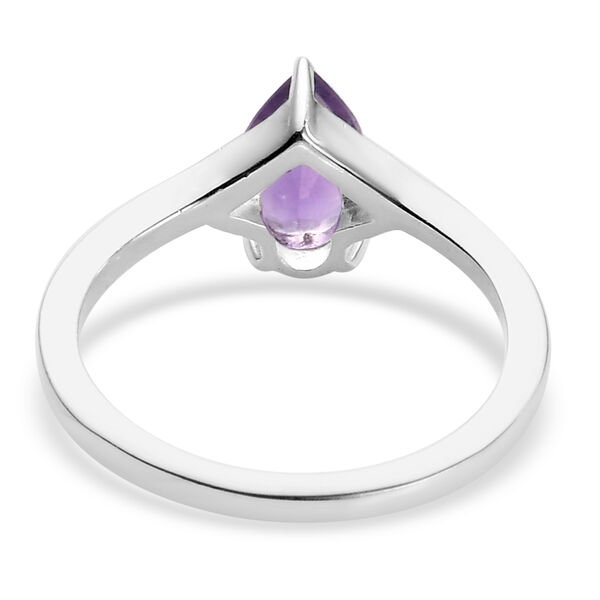 Afrikanischer Amethyst und Zirkon-Ring - 0,82 ct. image number 6