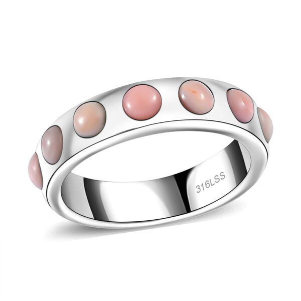 Pfirsich Opal Ring - 0,70 ct. image number 4