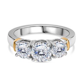 Moissanit Ring - 1,65 ct.
