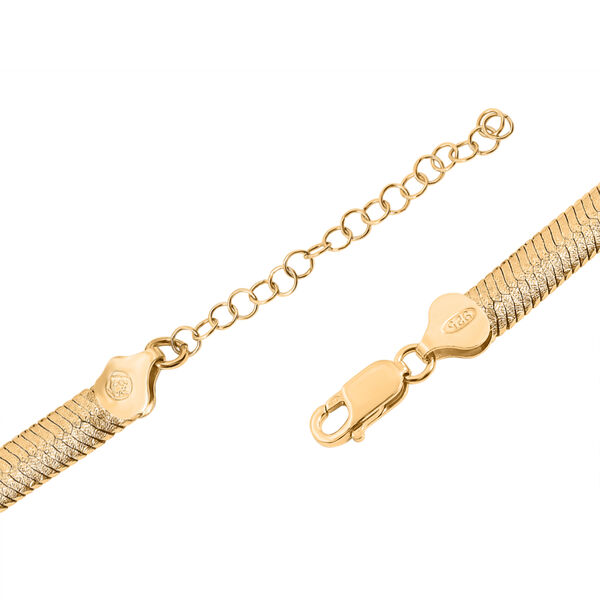 Italienische, flache Fischgrätenkette, 45 cm - 20,47g image number 3