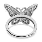 Diamant-Ring mit Schmetterling-Design - 0,33 ct. image number 4
