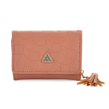 RFID-Geldb&ouml;rse mit Zippverschluss, ca. 20x10x3cm, Rosa