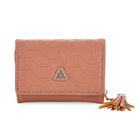RFID-Geldbörse mit Zippverschluss, ca. 20x10x3cm, Rosa