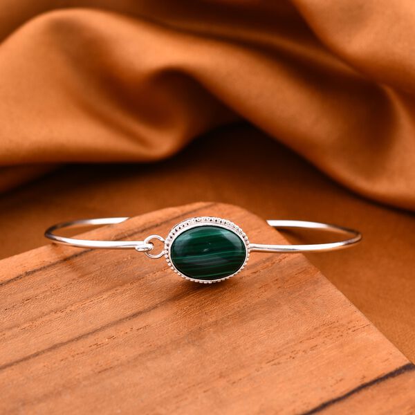 Malachit Armreif, 19 cm -12,96 ct. image number 1