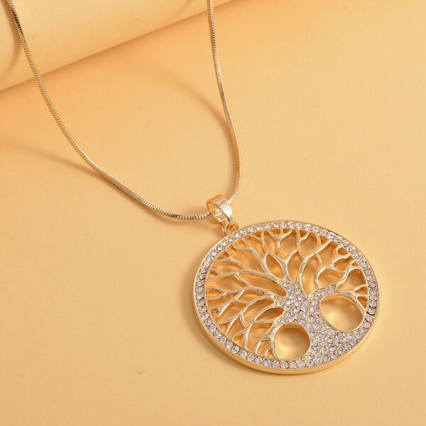 Kristall-Anhänger mit Kette - 5 ct. image number 2