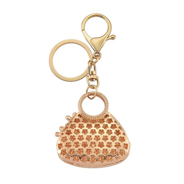 Roter Kristall Schmuckset Legierung emailliert, Legierung Std Gelb image number 6