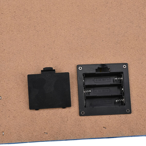 LED-Leinwandbild heilige Familie in der Krippe, mit 30 Lichtfasern, 30x40x1,8cm image number 5