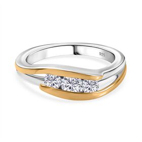 Moissanit Ring - 0,36 ct.