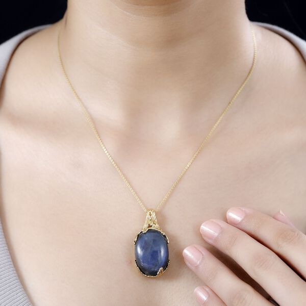 AAA Labradorit Anh&auml;nger - 24,98 ct. image number 3