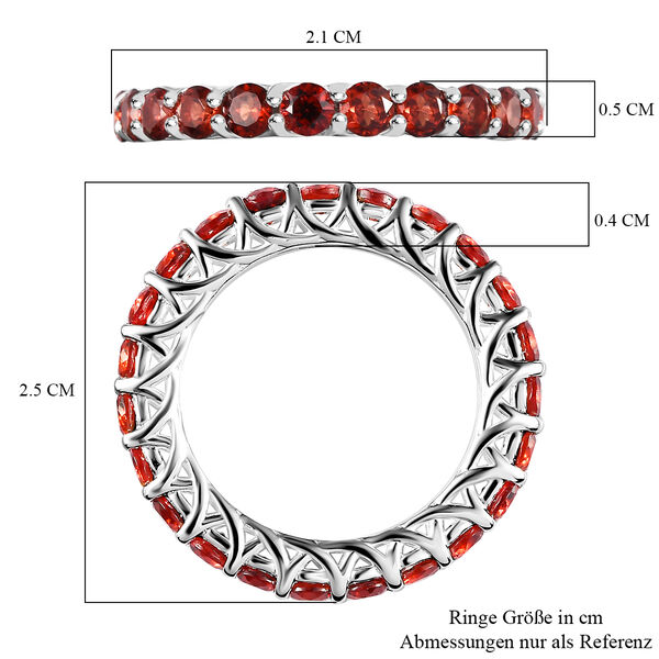 Roter Granat-Ring - 3,58 ct. image number 7