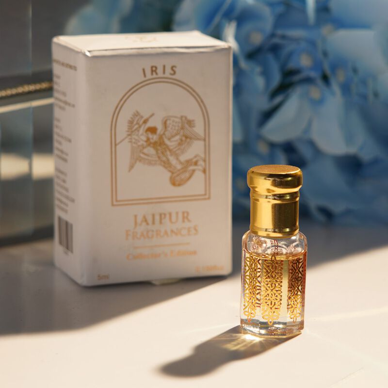 Jaipur Fragrances Collectors Edition Iris natürliches Parfümöl, 5ml