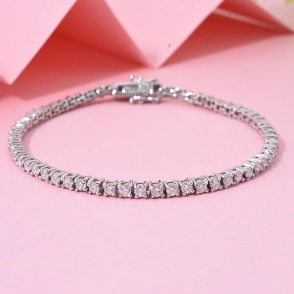 LUXURIANT DIAMOND - Lab Grown Diamant SI-GH Armband ca. 19 cm 925 Silber rhodiniert ca. 4.00 ct image number 1