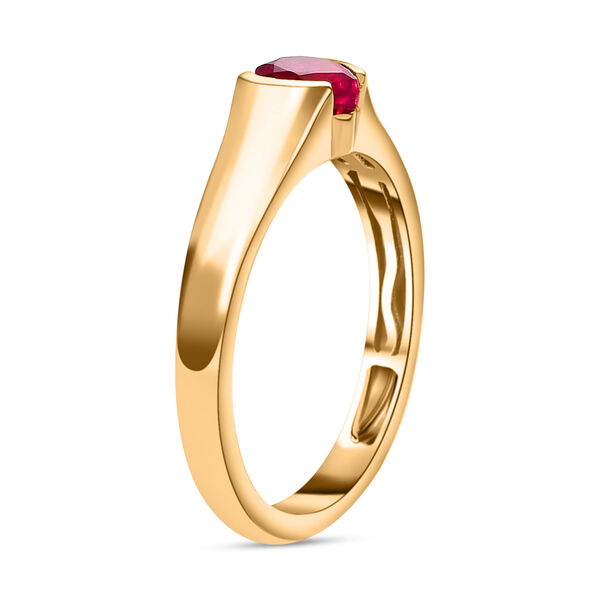 Afrikanischer Rubin-Ring - 0,70 ct. image number 5