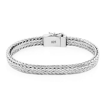 Royal Bali Kollektion - Tulang Naga Armband, 925 Silber, ca. 19 cm ca. 32,28g