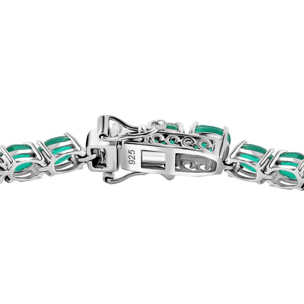 Smaragd Triplett Quarz Armband - 18,84 ct. image number 4