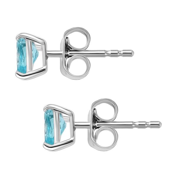D’joy AA Betroka Blauer Apatit Ohrringe 925 Silber rhodiniert ca. 0.89 ct image number 4