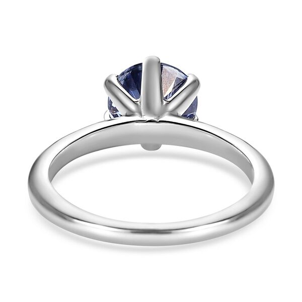 Blauer Moissanit-Ring - 1,45 ct. image number 6