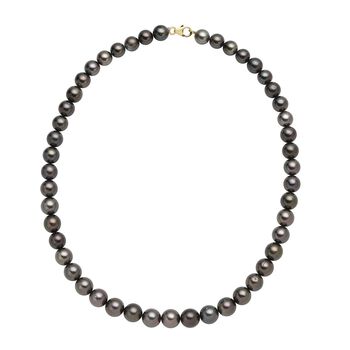 ILIANA - AAA Tahiti Perlen-Halskette, (8-11 mm) ca. 45 cm, 750 Gold