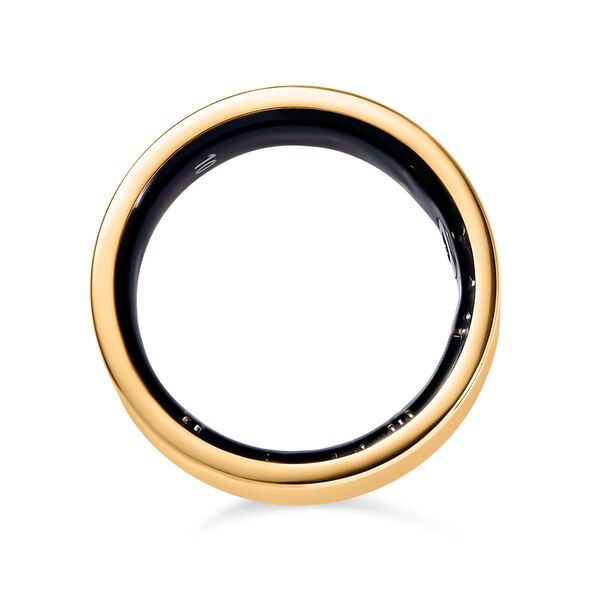Soul Smart - V1 Smart Unisex Ring, G-Sensor, Herzfrequenzsensor, vergoldet image number 1
