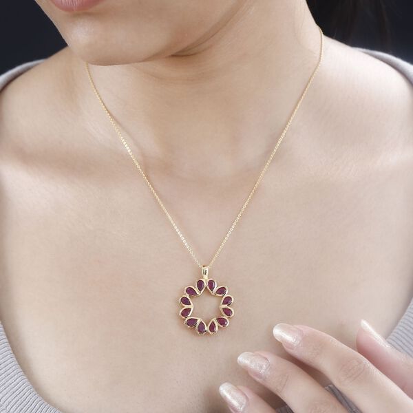 Afrikanischer Rubin-Anhänger - 3,37 ct. image number 3