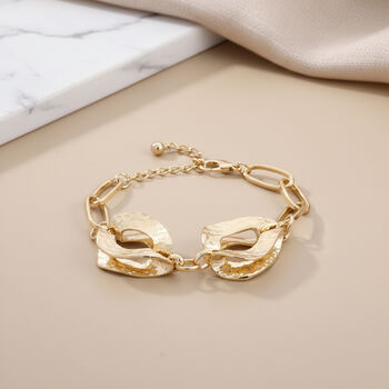 Gelb Armband ca. 20 cm + 4 cm Extender, ca. 25,00g