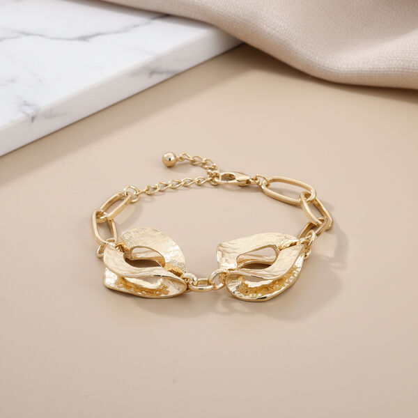 Gelb Armband ca. 20 cm + 4 cm Extender, ca. 25,00g image number 1