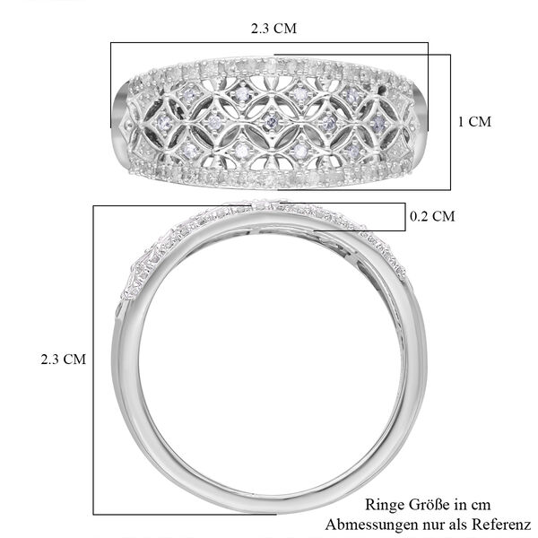 Weißer Diamant-Ring - 0,20 ct. image number 6