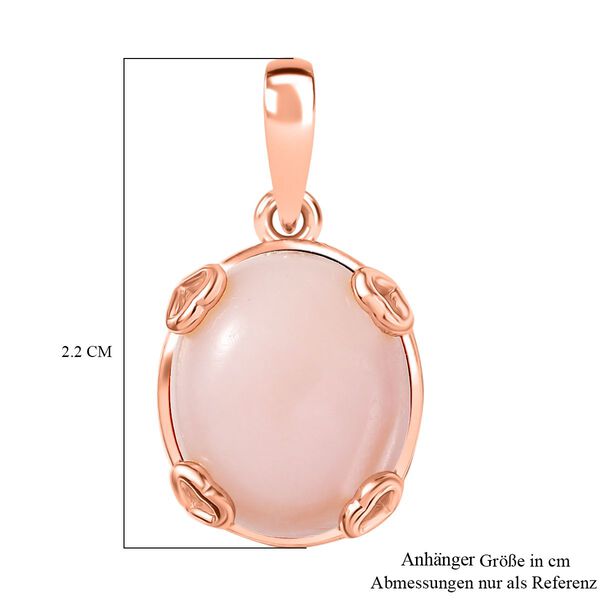 D'Joy AA Vinicunca-Peruanischer Opal Anh&auml;nger 925 Silber 750 ros&eacute;vergoldet ca. 4,04 ct. image number 6