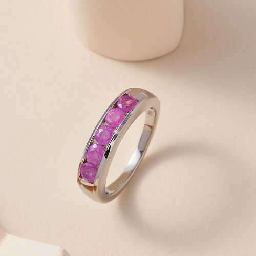 Ilakaka rosa Saphir Ring - 1,35 ct. image number 1