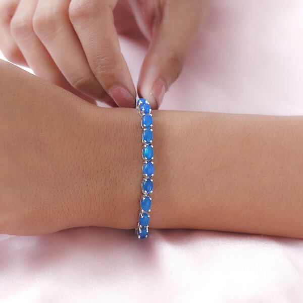 AA Miami blaues Welo Opa- Armband, 20 cm - 8,37 ct. image number 3