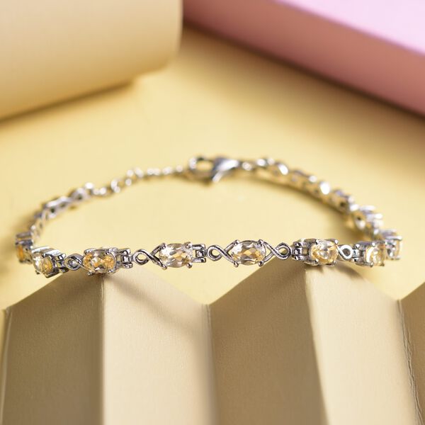 Citrin Armband ca. 19 cm  ca. 3.89 ct image number 2