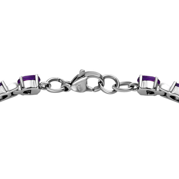 Afrikanisches Amethyst-Schmuckset - 25,63 ct. image number 9