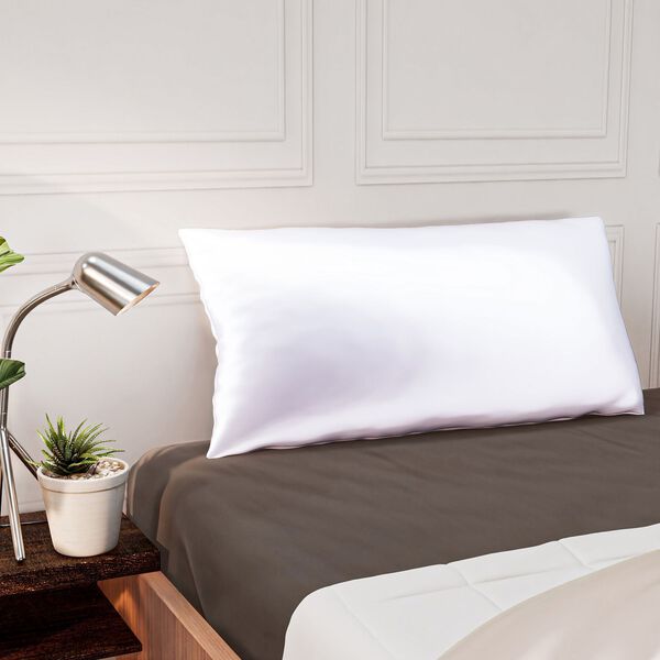 Serenity Night 100% Maulbeerseide Sommerseidendecke mit Seidenf&uuml;llung, Daunenkissen und Seidenkissenbezug, Elfenbein image number 7