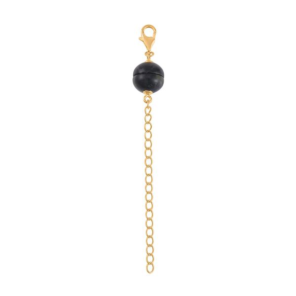 TOUCH und LOCK Labradorit-Karabiner-Magnetverschluss mit Extender - 1,20 ct. image number 0