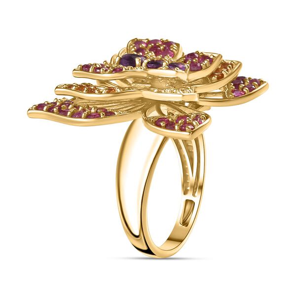 GP Trionfo Collection - AA Afrikanischer Amethyst Ring und Anh&auml;nger, ca. 3,65 ct. image number 6