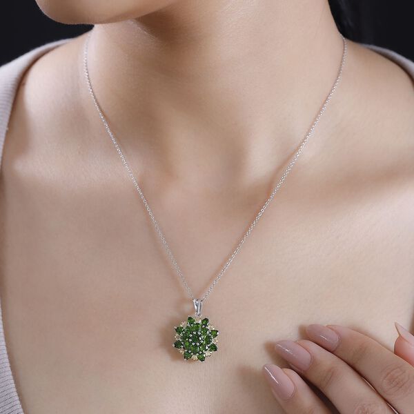 Nat&uuml;rlicher Chromdiopsid-Anh&auml;nger - 2,99 ct. image number 3