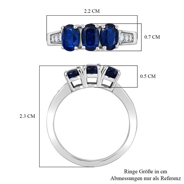D’Joy AA Kyanit und Zirkon Ring - 2 ct. image number 7