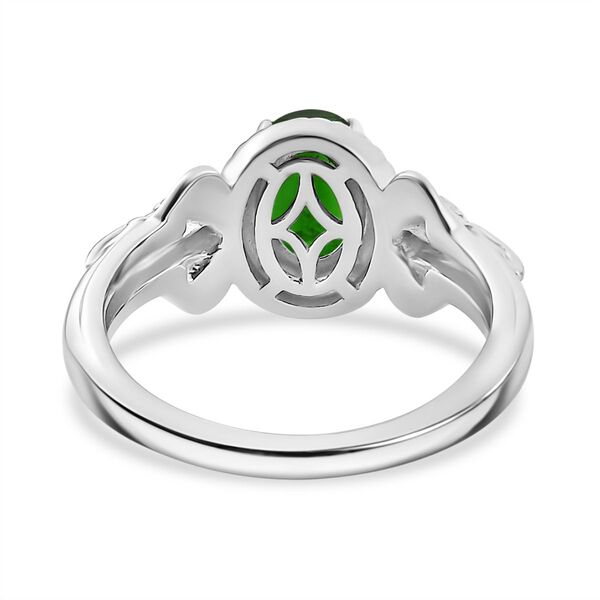 Nat&uuml;rliches Chromdiopsid Schmuckset - 1,54 ct. image number 6