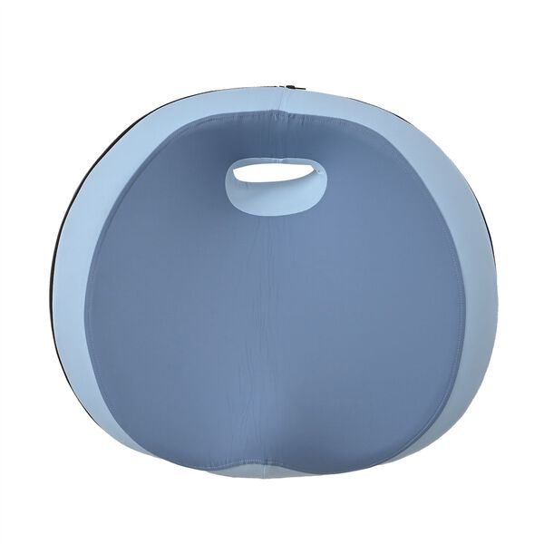 Memory Schaum Sitzkissen mit kühlendem Bezug und ergonomischem Design, 50×46×15cm, Blau image number 0