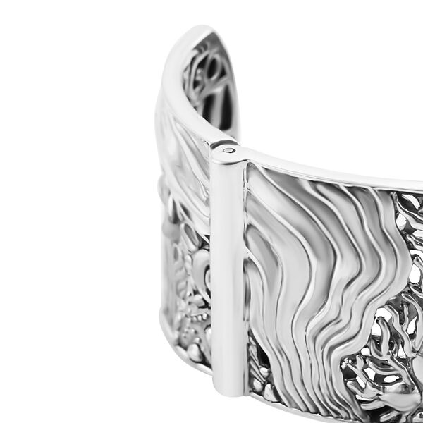 Royal Bali Kollektion- Himmelblauer Topas Armreif 19 cm- 2,90 ct. image number 5