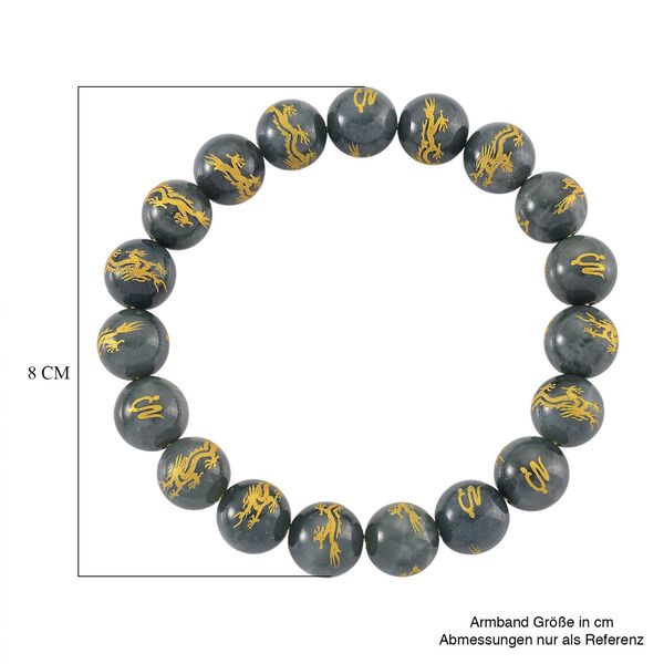 D'Joy nat&uuml;rliche Olmek Jadeit 50cm Halskette und flexibles Armband image number 12