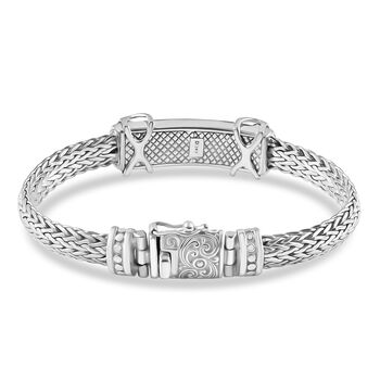 D'Joy Royal Bali- nat&uuml;rliches Olmek Jadeit 19cm Armband - 29,51 ct.