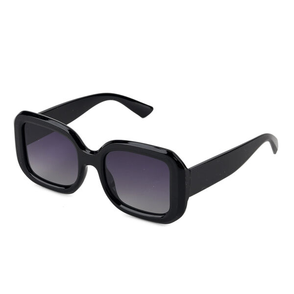 LA MAREY Sonnenbrille mit polarisierten Komfortgl&auml;sern, UV400 Schutz, Schwarz Lila